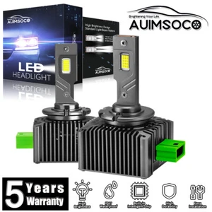 For Chevrolet Traverse 2018-2022 D3S LED Headlight Kit Bulbs HID Replace 36000LM - Picture 1 of 12