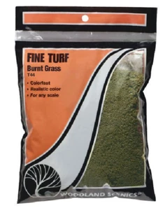 Woodland Scenics Fine Turf-Burnt Grass (12 Oz) WOO44 - Picture 1 of 3