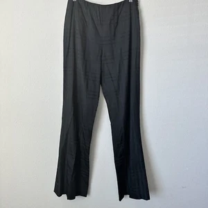 Etcetera Black Jacquard Plaid Dress Pants Sz 4 B-i - Picture 1 of 4