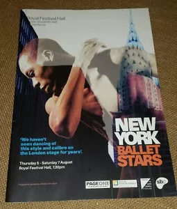 New York Ballet Stars Royal Festival Hall London England Program 1999 - Picture 1 of 8