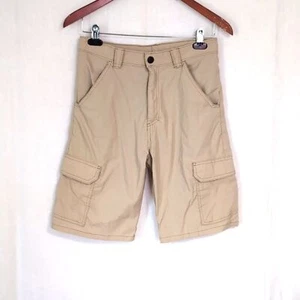 Khaki Cargo Shorts Snap Closure Size 18 Regular - Picture 1 of 7