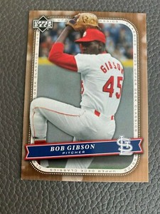 2005 Upper Deck Classics Bob Gibson #10 St Louis Cardinals