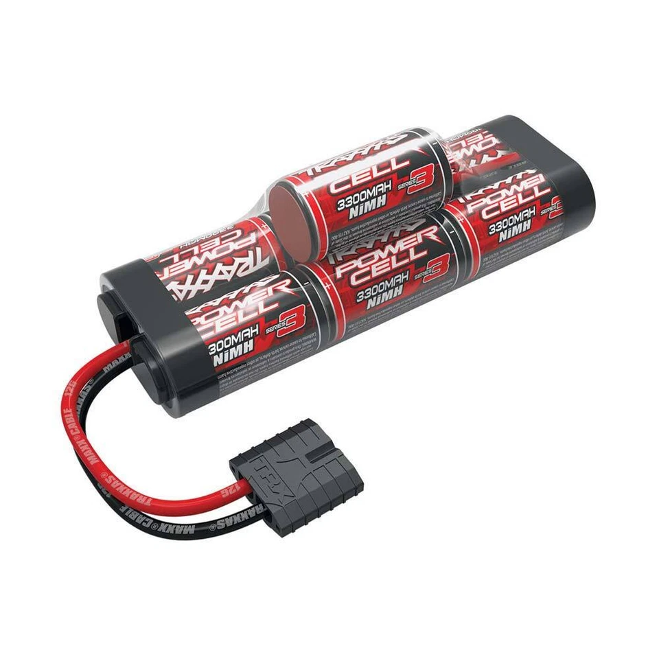Batería de joroba conector iD Traxxas 2941X serie 3 celda de alimentación NiMH 7C 8,4 V 3300 mAh Foto 1 de 1