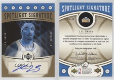 2006-07 Upper Deck Ovation Spotlight Signature Gold /25 JR Smith #SS-JS Auto