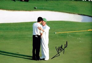 Jose Maria OLAZABAL SIGNED Autograph Photo AFTAL COA The Masters Golf Winner