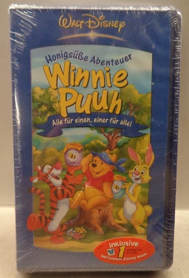 VHS Walt Disney Winnie Puuh Alle für einen, einer für alle!  NEU & OVP - Bild 1 von 2