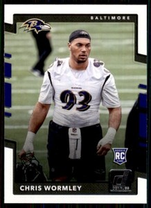 2017 Panini Donruss Chris Wormley Rookie Baltimore Ravens #393 NFL Football