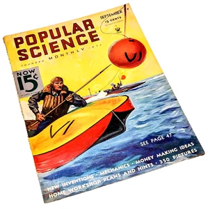 Popular Science September 1934 Illustrated Magazine Airplanes Motorcycles Crime - Picture 1 of 8