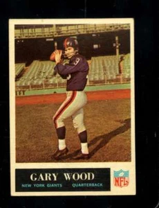 1965 PHILADELPHIA #125 GARY WOOD EX (RC) NY GIANTS *X95347 - Picture 1 of 2