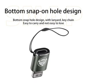 USB Type C Female to iPhone 14 13 iPad Adapter Converter Fast Charging Sync OTG - Picture 1 of 6