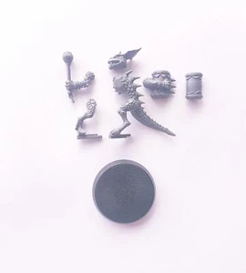 Saurus Wardrum Single Figure Model Bits - Warhammer Lizardmen Seraphon AOS - Picture 1 of 1