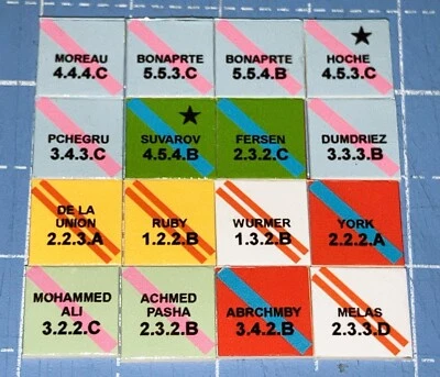 Empire in Arms variant, "Viva La Revolution" + BONUS, 16 counters, rules 4 pages - Image 1 of 4