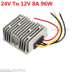 Voltage STEP-DOWN BUCK Power DC Converter Step Down Regulator 24V To 12V 8A 96W