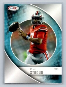 2023 SAGE HIT Low Series Silver #1 C.J. Stroud   Ohio State Buckeyes