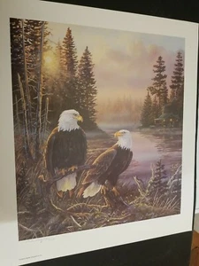 Terry Doughty signierter & nummerierter Druck 91/100 "Krawatten, die binden" 18x20 - Bild 1 von 4