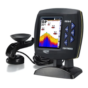 Fish Finder Wired Transducer Fishfinder 45 Degrees Underwater R5Z4 - Picture 1 of 11