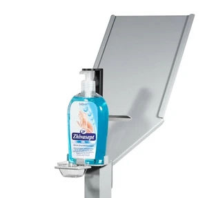 Schild für unseren Desinfektions- und Seifenständer - Kontaktlos - Fußpedal  - Bild 1 von 1