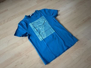 Versace Kurzarm T Shirt blau Gr. S - Bild 1 von 3