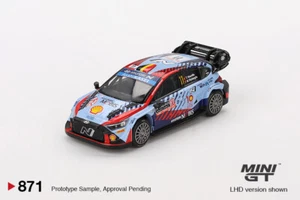 (In Stock) Mini GT #871 Hyundai i20 N Rally1 Hybrid #11 2024 Rallye Monte-Carlo - Picture 1 of 3