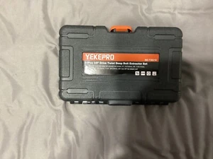 Yekepro 11 Piece 3/8" Drive Twist Deep Bolt Extractor Set - Foto 1 di 4