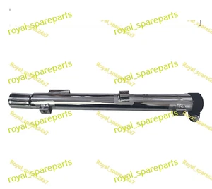 Tubo curvo cromato adatto per Enfield New Classic 350 Reborn - Foto 1 di 5