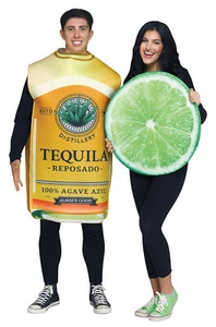 Brand New Tequila & Lime Couple Adult Costume - Picture 1 of 1