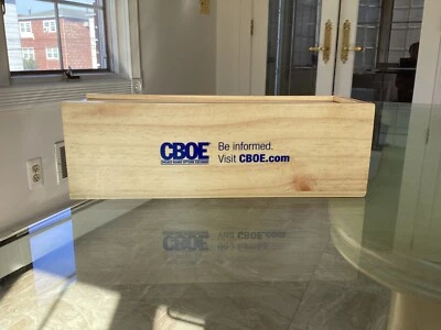 RARE VINTAGE BEAUTIFUL CBOE  Branded Swag Gift Decor for Traders - Image 1 of 4