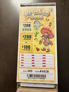 Drunken Jose Collectible Tickets Permitted for Sale Local Law - Picture 1 of 1