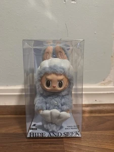 Colgante de felpa Pop Mart Labubu Hide and Seek exclusivo de Singapur - Imagen 1 de 4