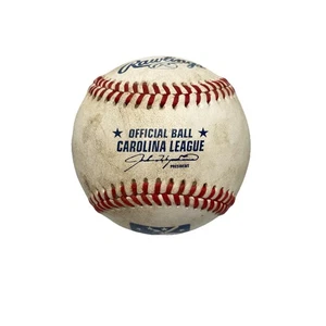 Rawlings Official Minor League Baseball Carolina League Game Used Ball - Bild 1 von 3