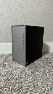 HP Desktop Tower – AMD Ryzen 5, Radeon Graphics, Fast PC for Work & Gaming - Picture 1 of 5