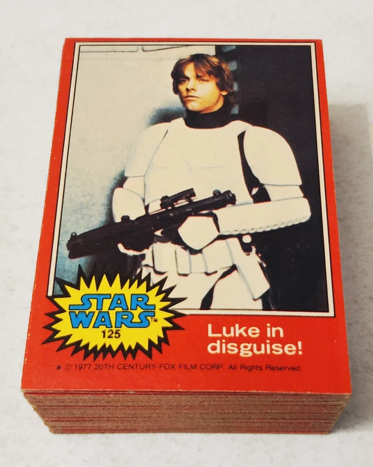 1977 TOPPS - STAR WARS RED SERIES 2 CARDS/STICKERS - ANY CARD $2.49 - YOU PICK - Image 1 of 1