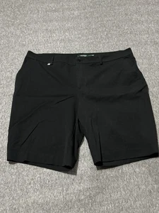 Pantaloncini corti casual neri elasticizzati Ralph Lauren donna taglia 18 W vita 40 pollici usati in ottime condizioni - Foto 1 di 14