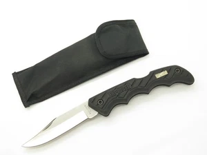 Vintage 1980s 11-150 Explorer Seizo Imai Seki Japan Black Lockback 5.25" Knife - Picture 1 of 7