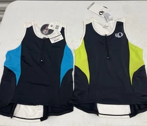 NWT Lot Of 2 Pearl Izumi Junior Sz XXL ELITE In-R-Cool Tri Sleeveless Jersey $80 - Picture 1 of 15