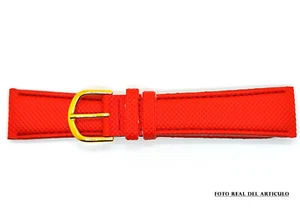 Replacement Vintage Watch Band Neoprene M 20Mm. Red - Picture 1 of 5