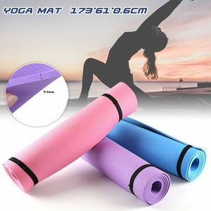 EVA Yoga Mat6mm High Density Non-Slip MultiFunction Exercise with Carrying Strap
