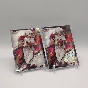 2024 Topps Finest Kurt Warner Checkerboard Refractor & Base 2 Arinzona Cardinals - Bild 1 von 2
