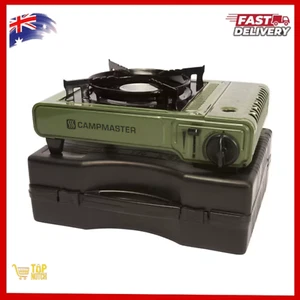 Premium Portable Butane Gas Burner Stove Single BBQ Camping 8,000BTU AGA APPROVE - Picture 1 of 2