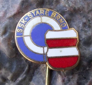 Antique Old SSK Stare Brno Gun Shooting Club Shield Target Motif Pin Badge - Picture 1 of 2