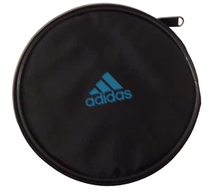 Neue runde Nylon CD Hülle Reißverschluss Adidas Logo für mehrere CDs - Bild 1 von 11