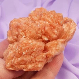 Hermoso racimo de estilbita melocotón de color ""Piedra de viaje espiritual"" 146 g SN42730 - Imagen 1 de 4