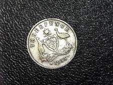 1935 Australia 3 Pence Silver Coin George V