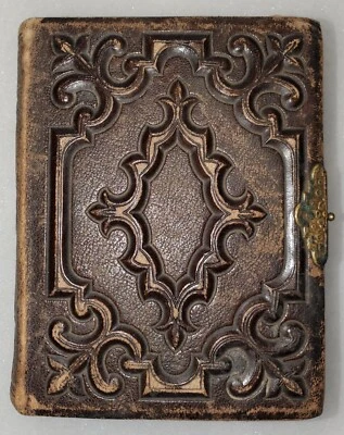 Civil War Era Photo Album w/50 CDVs & Tintypes - Image 1 of 4