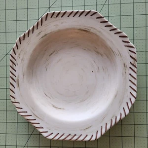 Lenox Riverwood 9-3/4" Accent Luncheon Plate Birchbark Preowned Discontinued - Picture 1 of 6