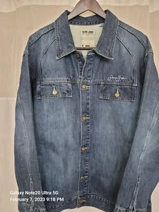 Vintage Sean John Y2K Heavy Duty Workwear Denim Hip Hop Style Trucker Jacke XXL - Bild 1 von 14