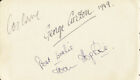 PETER LORRE - AUTOGRAPH 1949 WITH CO-SIGNERS