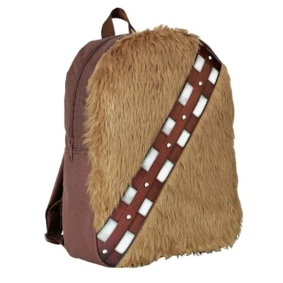 Chewbacca Rucksack Star Wars pelzige Kinder Schultasche Schultertasche Reise Rucksack Geschenk