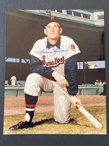 Harmon Killebrew autograph 8 x 10 photo Washington senators HOF - signed auto - Picture 1 of 2