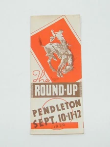 1936 PENDLETON ROUND - UP PAMPHLET BROCHURE - Picture 1 of 5